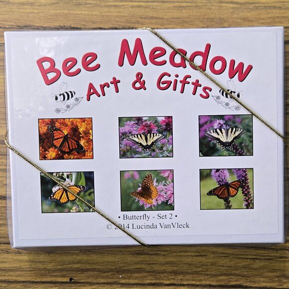 Four Boxes of Blank Notecards (48 total) with Birds and Butterflies - Picture 7 of 9